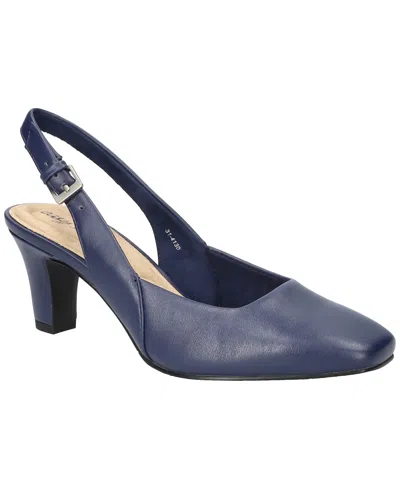 Easy Street Women's Ritsa Square Toe Slingback Pumps In Navy