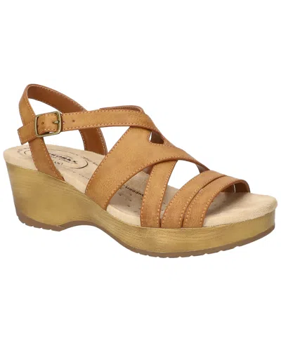 Easy Street Women's Rosella Slip-resistant Sandals In Honey