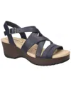 Easy Street Women's Rosella Slip-resistant Sandals In Navy