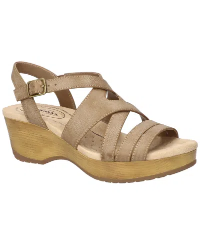 Easy Street Women's Rosella Slip-resistant Sandals In Taupe