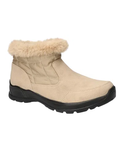 Easy Street Sleet Waterproof Bootie In Animal Print