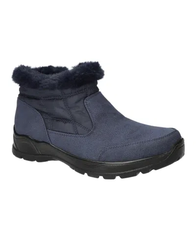 Easy Street Sleet Waterproof Bootie In Black