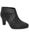 Easy Street Women's Spice Platform Dress Shooties In Black Matte
