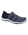 Easy Street Women's Sport Yareli Flats In Navy