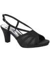 Easy Street Starlight Sandal In Black