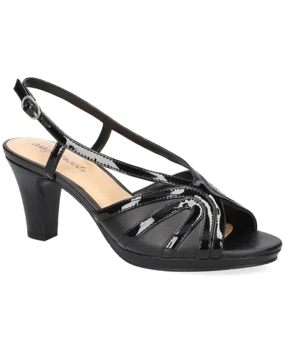 Easy Street Womens Starlight Heeled Sandals In Black