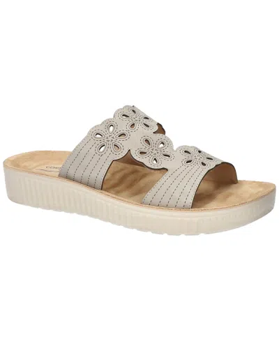 Easy Street Women's Taj Slip-on Slide Sandals In Gray