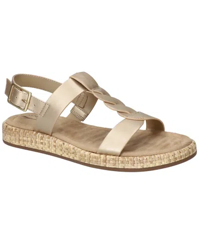 Easy Street Women's Tampa Comfort Platform Sandals In Champagne