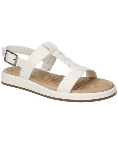 Easy Street Women's Tampa Comfort Platform Sandals In White