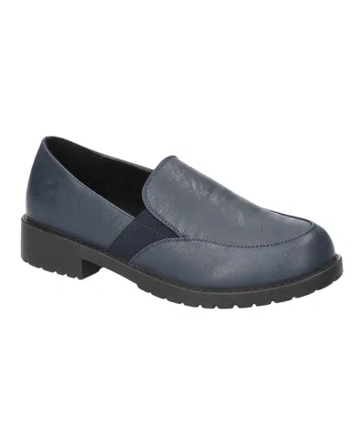 Easy Street Women's Vanessa Slip-on Loafers In Blue