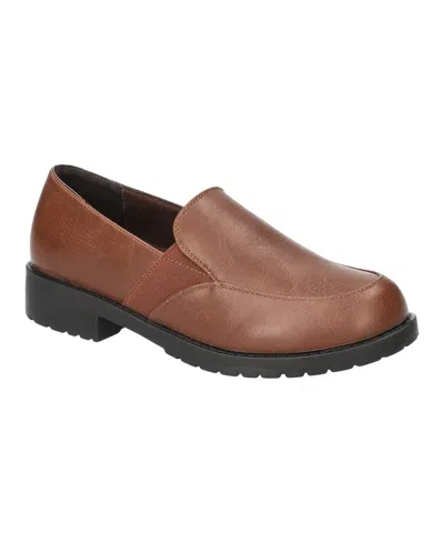 Easy Street Women's Vanessa Slip-on Loafers In Brown