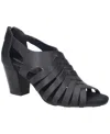 Easy Street Women's Vanni Block Heel Sandals In Navy