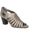 Easy Street Women's Vanni Block Heel Sandals In Pewter