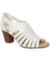 Easy Street Women's Vanni Block Heel Sandals In White