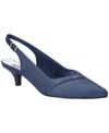 Easy Street Women's Vivid Slingback Pumps In Blue