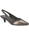 Easy Street Women's Vivid Slingback Pumps In Gray