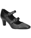 Easy Street Willis Square Toe Mary Jane Pump In Black