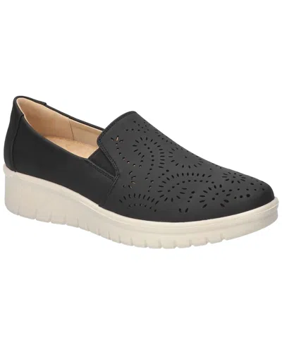 Easy Street Women's Ying Comfort Slip-on Flats In Black