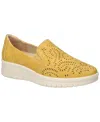 Easy Street Women's Ying Comfort Slip-on Flats In Yellow