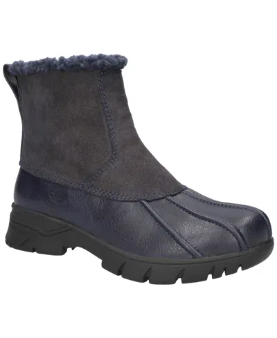 Easy Street Women's Yuka Slip Resistant Waterproof Boots In Navy
