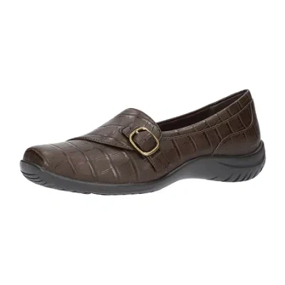 Easy Street Womens Cinnamon Square Toe Slip-on Shoe In Multi