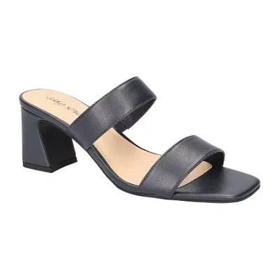 EASY STREET WOMENS CLOVELLE HEELED SANDALS