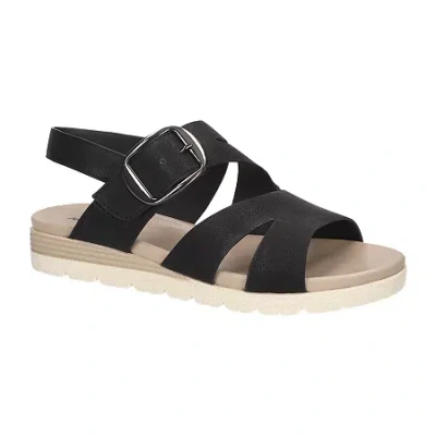 Easy Street Womens Daydream Wedge Sandals In Multi