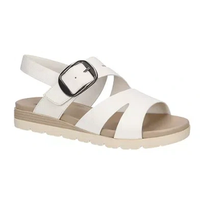 Easy Street Womens Daydream Wedge Sandals In Multi