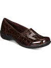 Easy Street Womens Embossed Piping Loafers In Multi