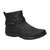 Easy Street Womens Exeter Flat Heel Booties In Black