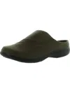 Easy Street Womens Faux Leather Slip On Clogs