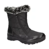 Easy Street Portland Faux Fur Lined Waterproof Boot In Black