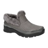 Easy Street Womens Flurry Waterproof Flat Heel Winter Boots In Gray