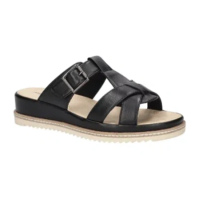 Easy Street Womens Joby Slide Sandals In Multi