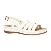 Easy Street Womens Kehlani Strap Sandals In White