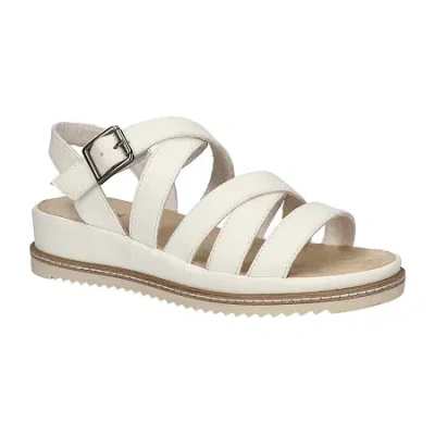 Easy Street Madeline Slingback Platform Wedge Sandal In Multi