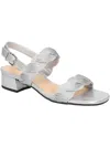 Easy Street Ursina Womens Cushioned Footbed Faux Leather Strappy Sandals In Multi