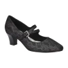 Easy Street Womens Meryl Stiletto Heel Pumps In Black