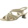 EASY STREET WOMENS OPEN TOE DRESSY ANKLE STRAP