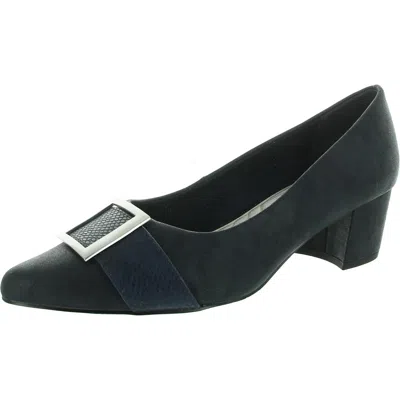 Easy Street Womens Padded Insole Man Made Pumps In Multi
