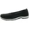 EASY STREET WOMENS PERFORATED MAN MADE FLAT SHOES