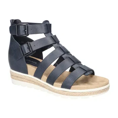 EASY STREET WOMENS SIMONE WEDGE SANDALS