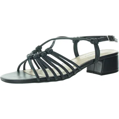 Easy Street Womens Strappy Man Made Strappy Sandals In Blue