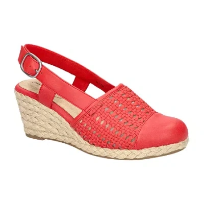 EASY STREET WOMENS TAFFY WEDGE SANDALS