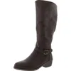 Easy Street Womens Tall Block Heel Knee-high Boots In Multi