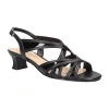 Easy Street Womens Tristen Heeled Sandals In Black