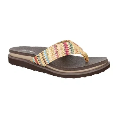 Easy Street Womens Whimsy Slide Sandals In Multi