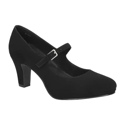 Easy Street Womens Zest Stiletto Heel Pumps In Black