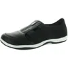 Easy Street Womens Zipper Man Made Casual And Fashion Sneakers In Black