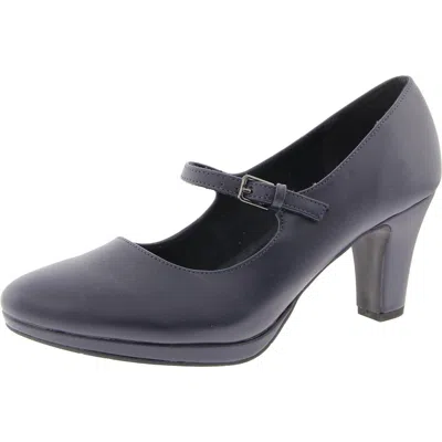 EASY STREET ZEST WOMENS ADJUSTABLE MANMADE MARY JANE HEELS